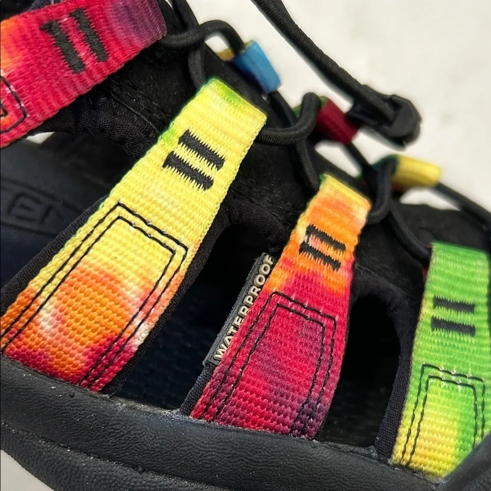 Keen Kids' Newport Retro Tye-Dye Adventure‎ Waterproof Sandals